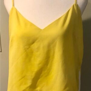 Banana Republic Yellow Backless Camisole